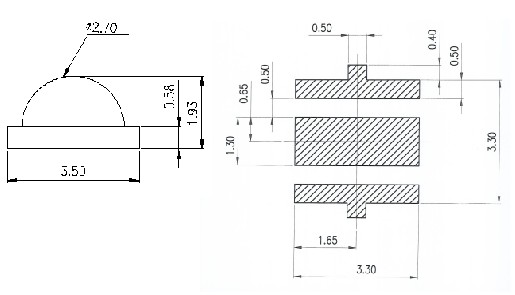 ͨ;���led �մ�1-3W����LED����ͼ